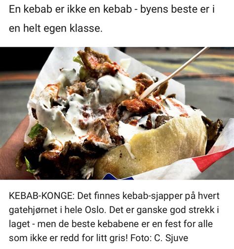 Oslos beste kebab dagbladet